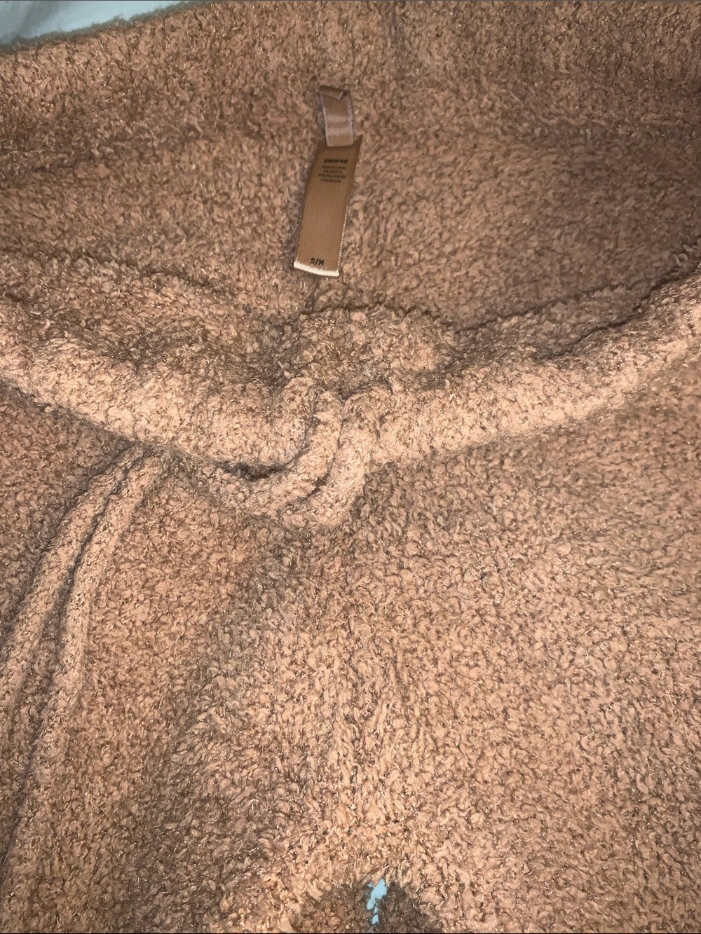 SKIMS Cozy Set Hoodie & Jogger in Camel S/M - Picture 5 of 6